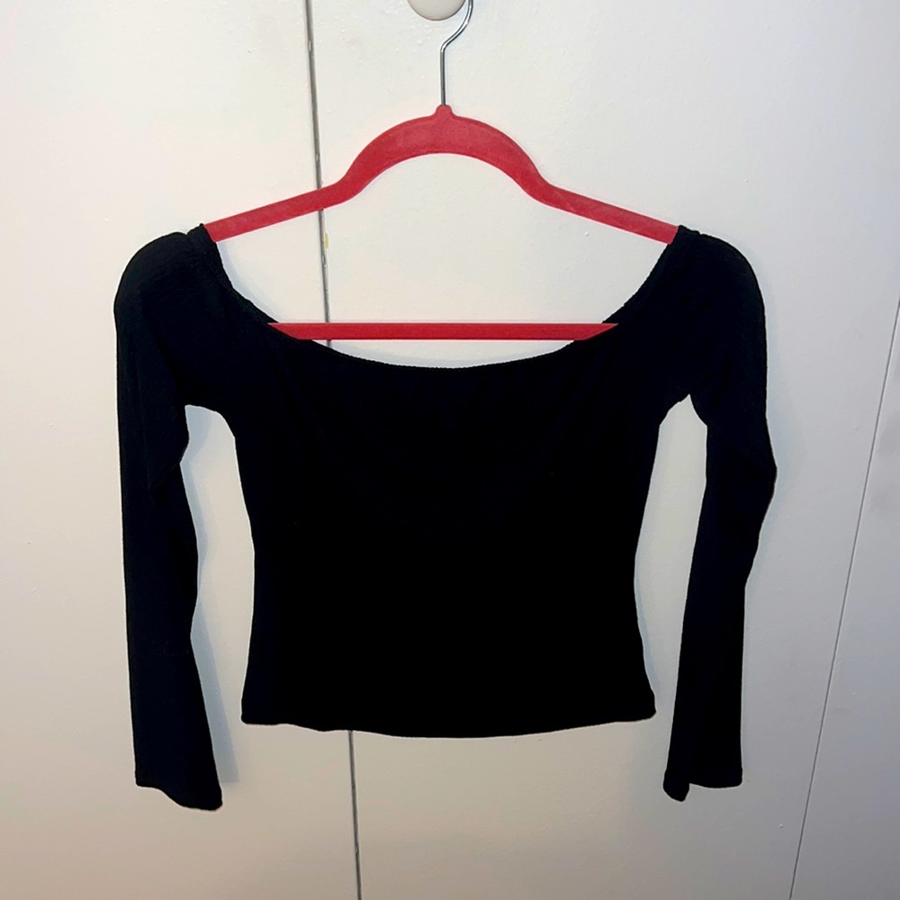Basic black long sleeve